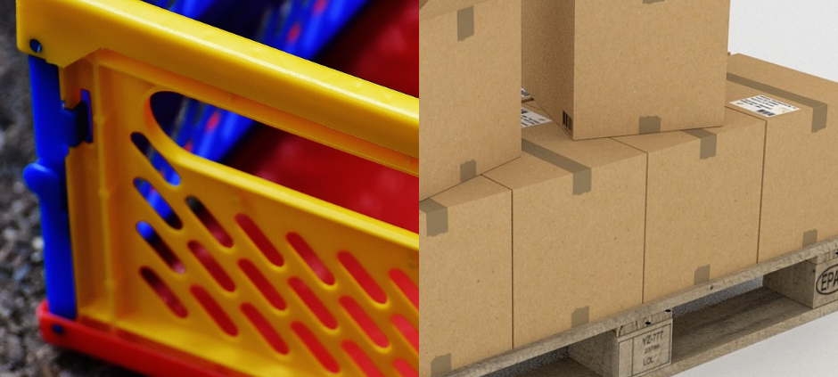 When to Use Cardboard Boxes vs. Plastic Bins When Storing - Stor